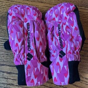 Obermeyer Pink Insulated Mittens